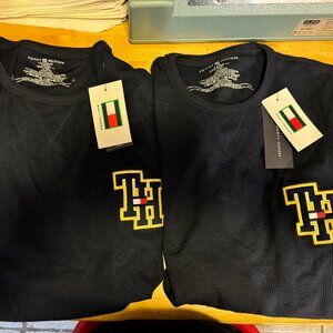 TWO (2) of Tommy Hilfiger Men's Thermal Lounge T-Shirt NAVY NEW with TAGS